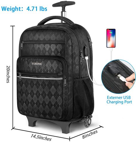 durable rolling laptop bag.